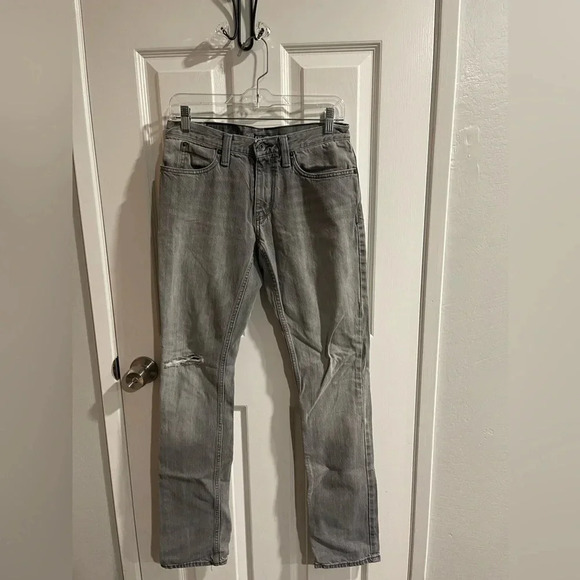 Freeworld Night Train Grey Denim Size 28 - Picture 1 of 7